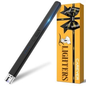 Candle Lighter Stocking Stuffers for Women Men: 2Pack Electric Plasma Flameless Rechargeable Lighters Christmas Birthday Gifts Present for Her Women Men Mom Adults Cool Gadget...