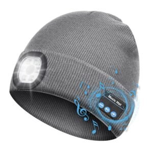 Lenski Gifts for Men, Bluetooth Beanie Hat Mens Gifts, Birthday Gifts for Men Him, Camping Hiking Accessories Cool Gadgets